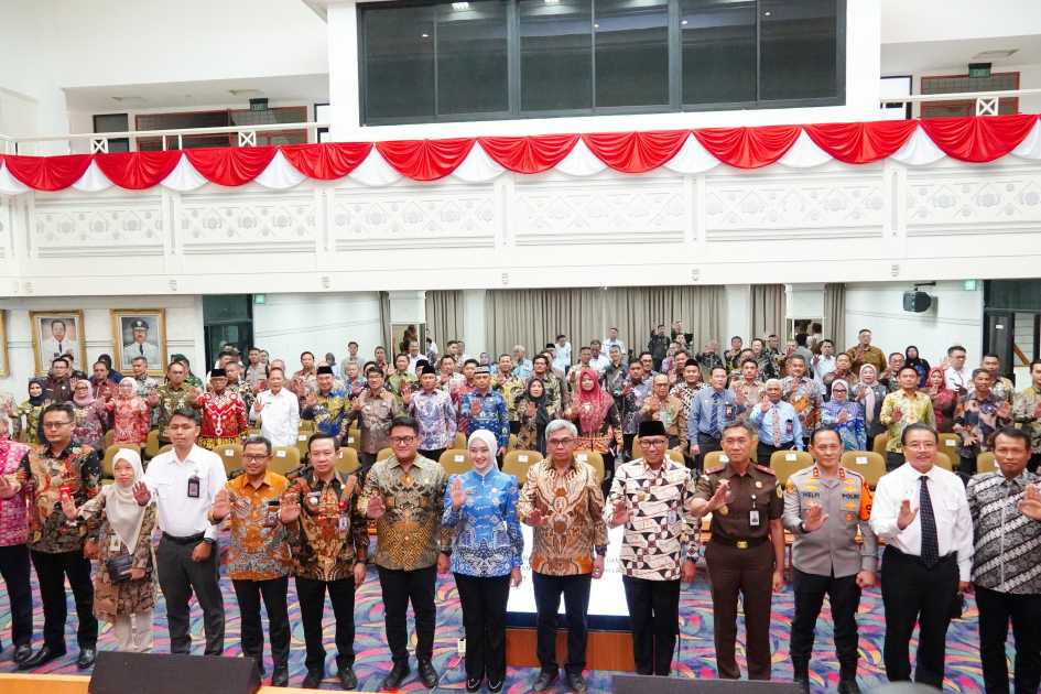 Wali Kota Metro ikuti Rakor bersama KPK bahas penguatan sistem pencegahan korupsi