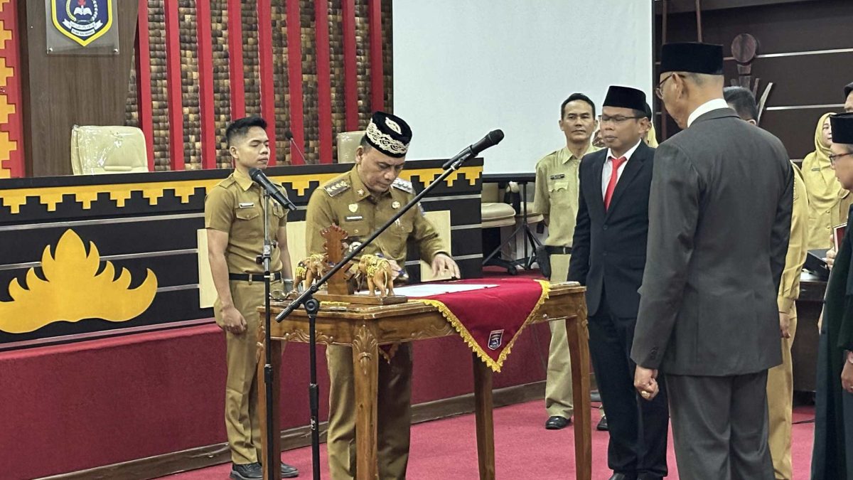 Resmi Dilantik, Kusbani Emban Amanah sebagai Pj Sekda Metro