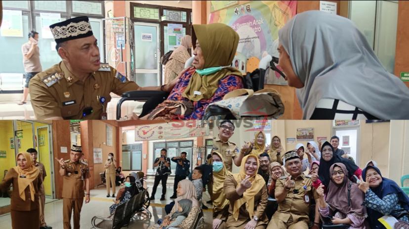 Pelayanan Puskesmas Metro Dipuji Warga Saat Sidak Wali Kota