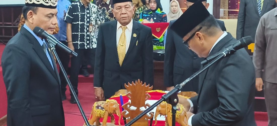 Wali Kota Metro Lantik Sekda Baru