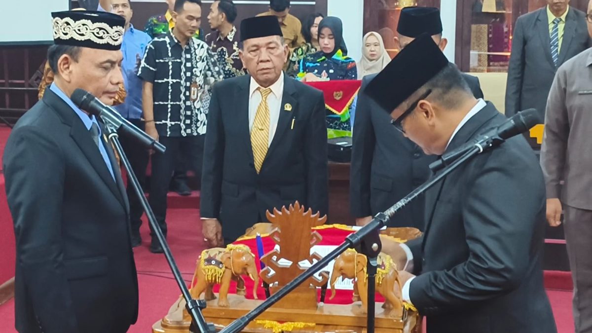 Wali Kota Metro Lantik Sekda Baru