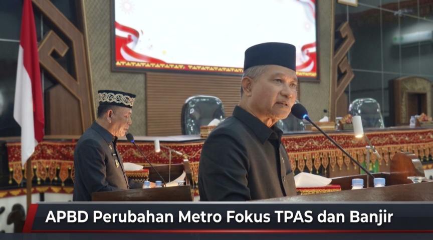 APBD Perubahan Metro Fokus TPAS dan Banjir